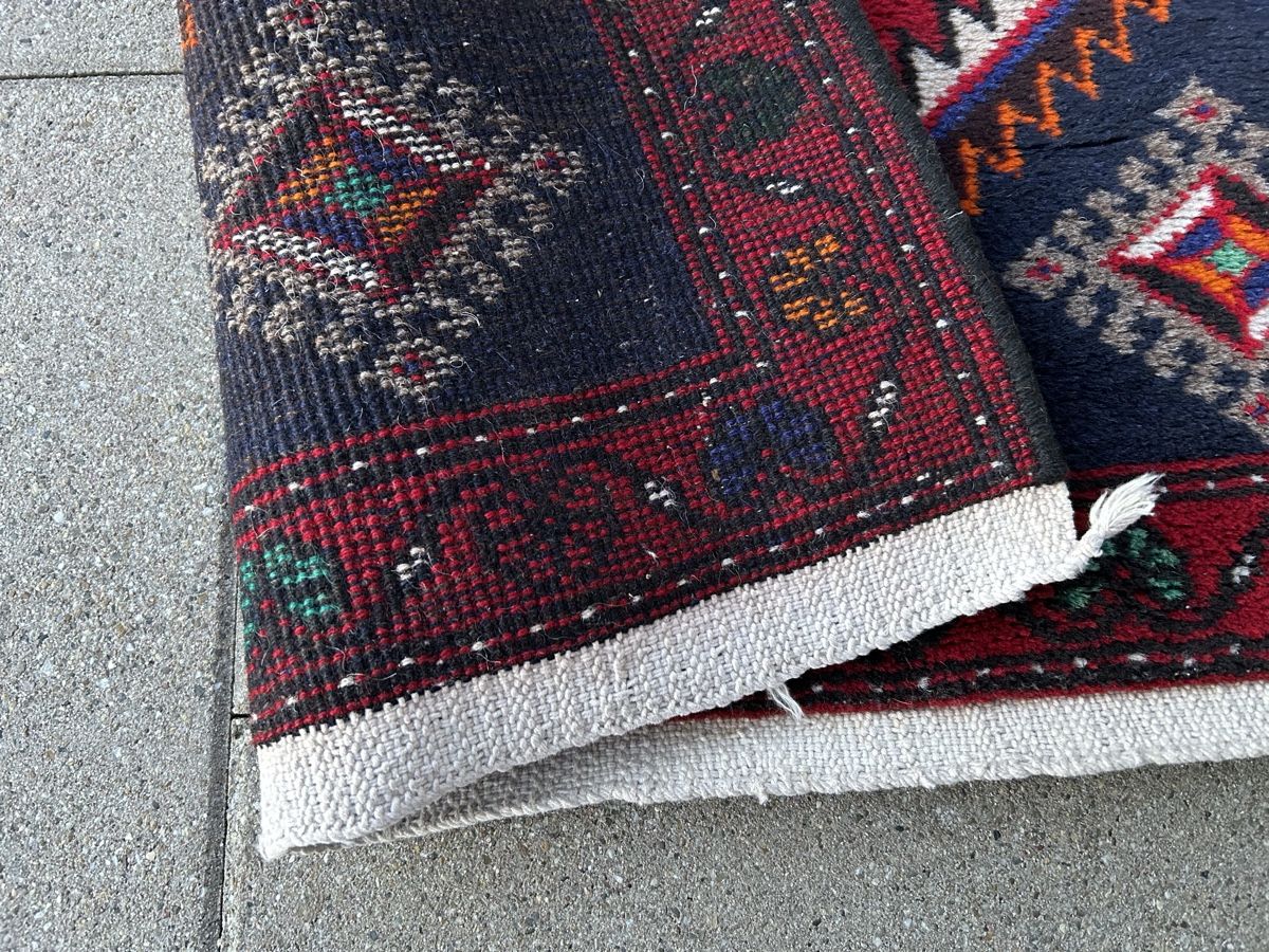 Tappeti: Perserteppich, Rot/Schwarz, Orient Teppich Winter Deko! – Usato da Lanzenhäusern venduto da vic63 6