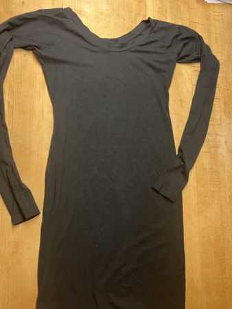 Schwarzes Kleid oder longshirt S