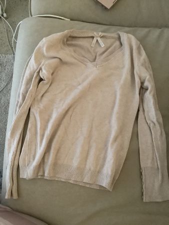 Beige t-shirt woman XS