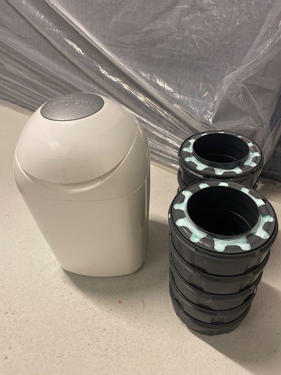 Windeleimer Nachfüllfolie 10 Stück - 7-lagig Antibakteriell Für Alle Windelboxen