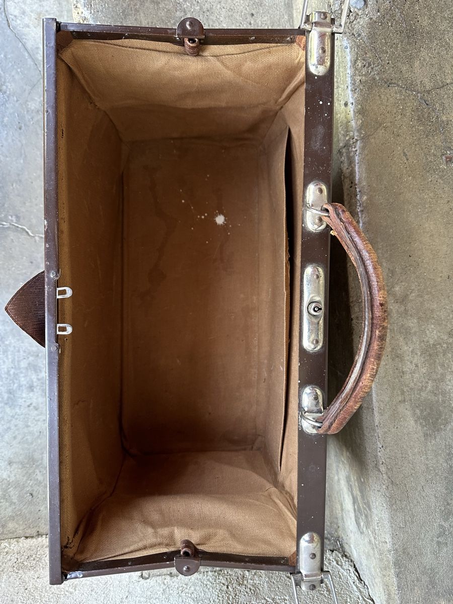 Valigie: Arzttasche leder tasche koffer – Usato da Reinach AG venduto da rares75 6
