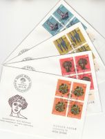 SBK B166 - B169 im 4er-Block FDC
