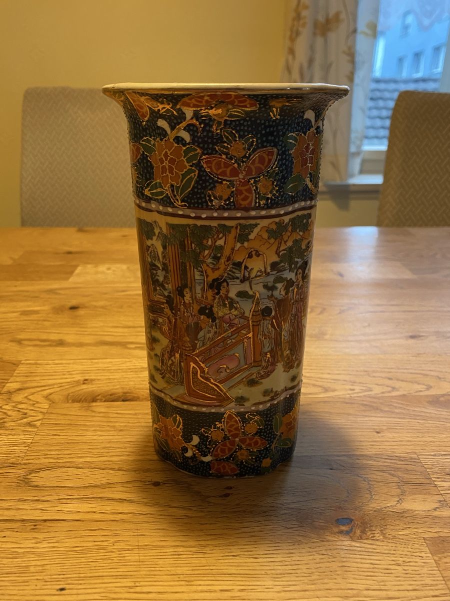 Vasi & Recipienti: Asiatische Vase Satsuma Style – Usato da Flawil venduto da Naphtali
