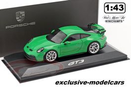 PORSCHE 911 (992) GT3 2021 phytongrün 1:43 von Minichamps