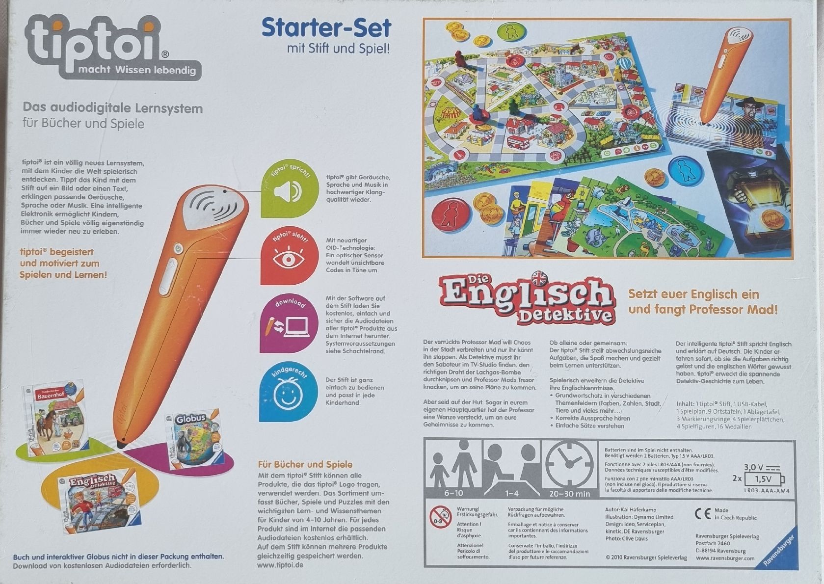 Tiptoi Giochi: Tiptoi Starter-Set "Englisch Detektive" - für Kinder – Usato da Rigi-Kaltbad venduto da Marion_Fercher 2