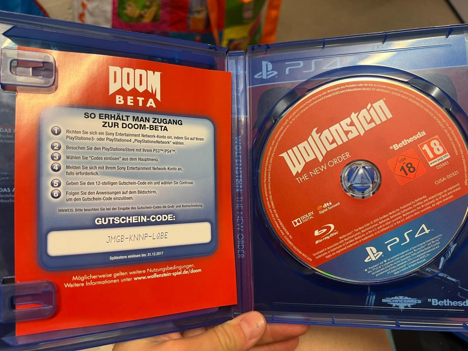 Sony Spiele: PS4 Bundle: DOOM + Wolfenstein + Fallout 4 | UNCUT | OVP – Gebraucht aus Veltheim AG von Nadine_VS 5