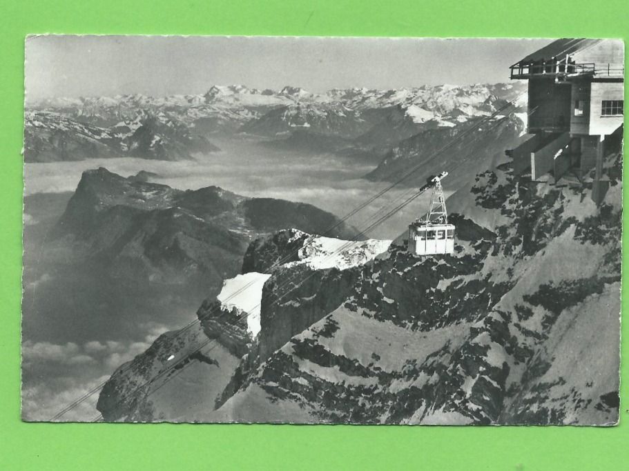 Cartoline postali: Pilatus Kulm, Luftseilbahn – Usato da Zürich venduto da t24_de