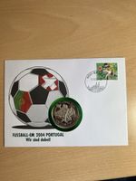 Gedenkmünze 5 Dollar Liberia Fussball EM 2004 Portugal