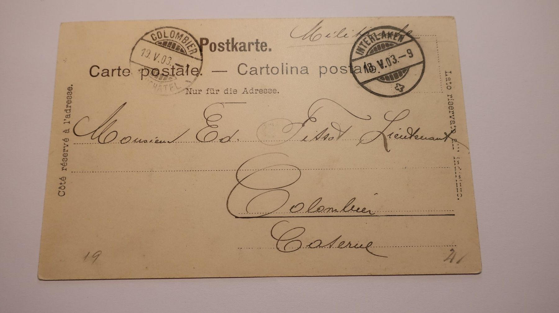 Cartes postales: St. Gotthard - Hospiz 1903 – D'occasion à Cormoret par Pascalll2001 2