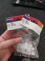 40 Vorhang Gleiter mit Ösen plastik