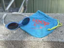 Sonnenbrille Julbo LOOP blau mit Aufbewahrungsbeutel