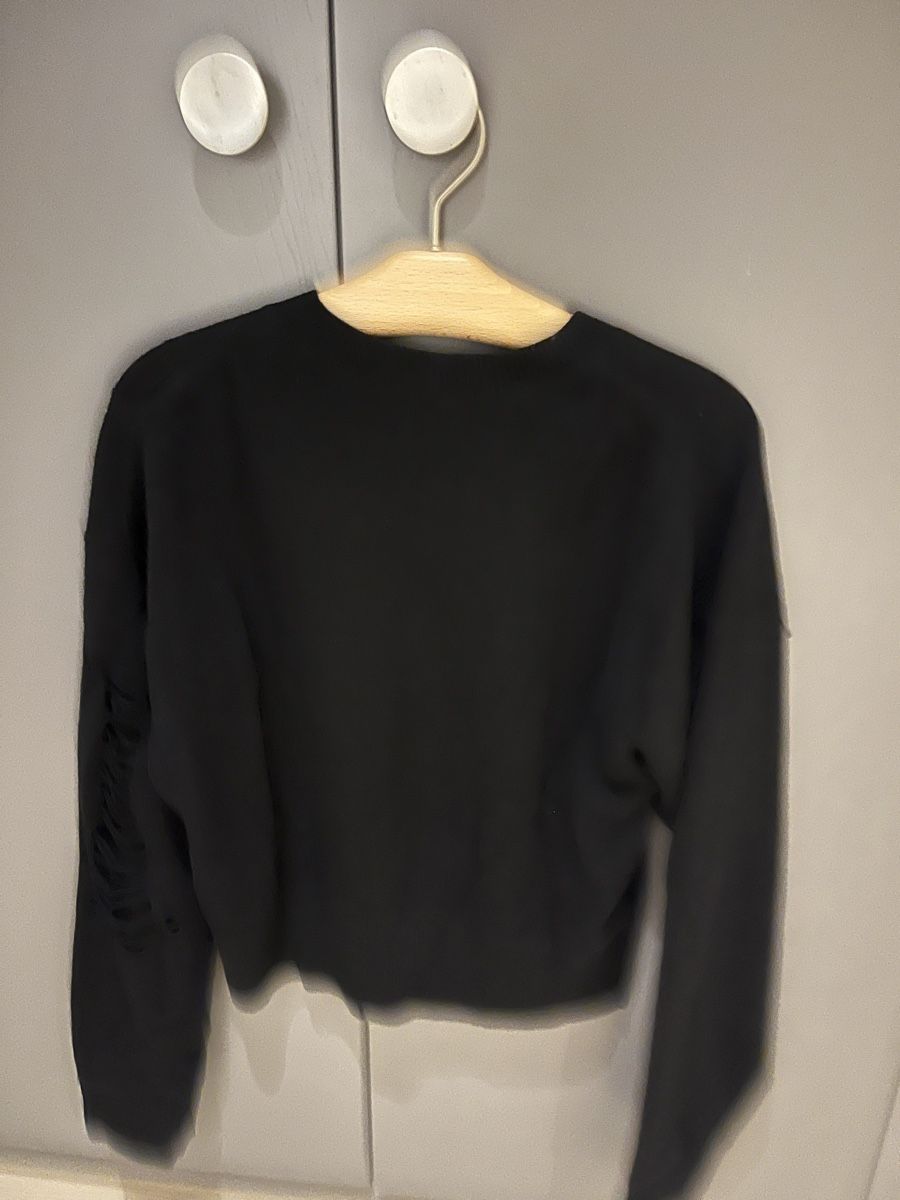 Helmut Lang Maglioni & Felpe: Helmut Lang Wollpullover, Gr. M, schwarz, Top Zustand! – Usato da Schönenberg ZH venduto da mobalux1 1