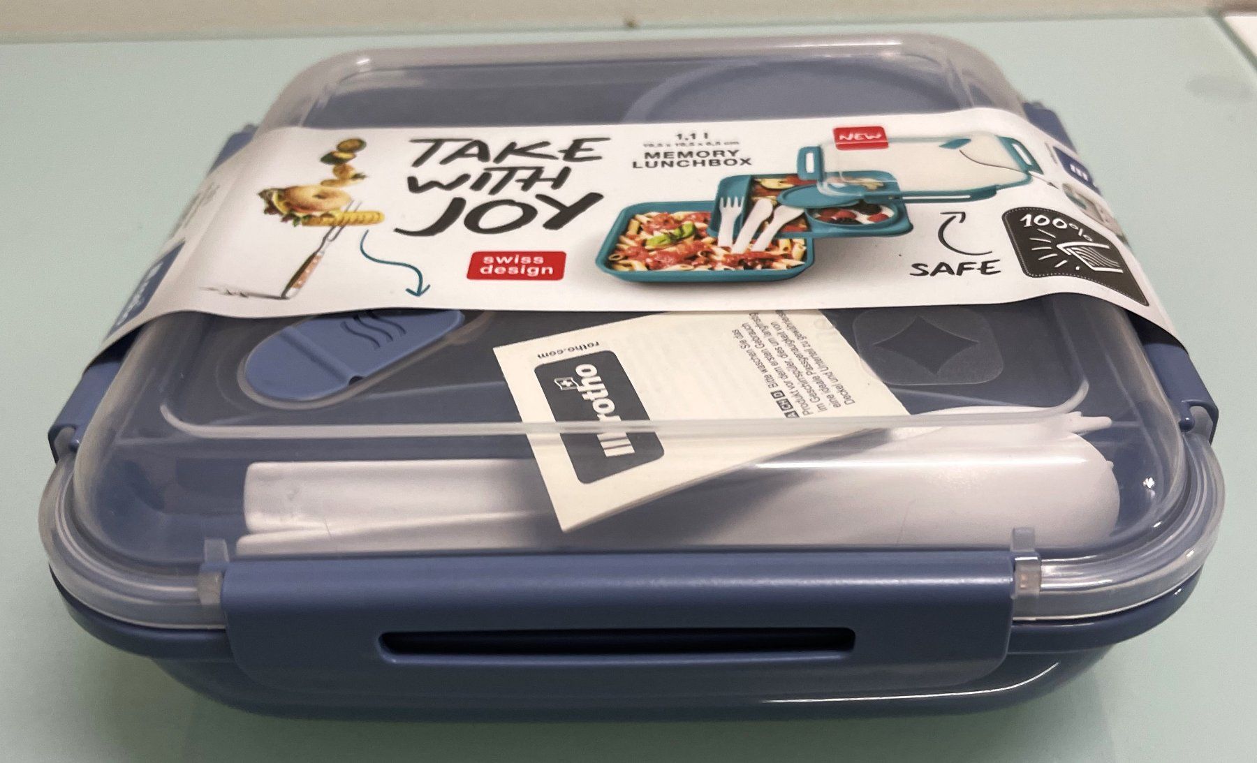 Rotho Contenitori & Simili: Rotho Memory Lunchbox - 1.1L, Swiss Design – Nuovo e nell'imballaggio originale da Oftringen venduto da Vucki 1