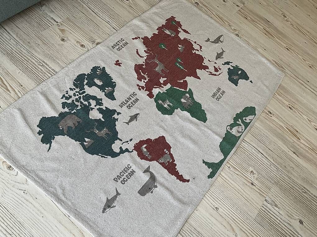 Tapis: Teppich mit Weltzeichnung – D'occasion à Muri AG par Philipp27LMW 1