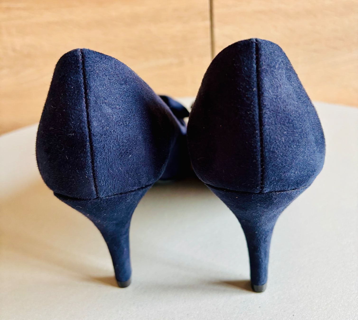 Graceland Scarpe da donna: Pumps, Gr. 36, Dunkelblau, Wildlederoptik – Usato da Iseltwald venduto da Tessin61 2