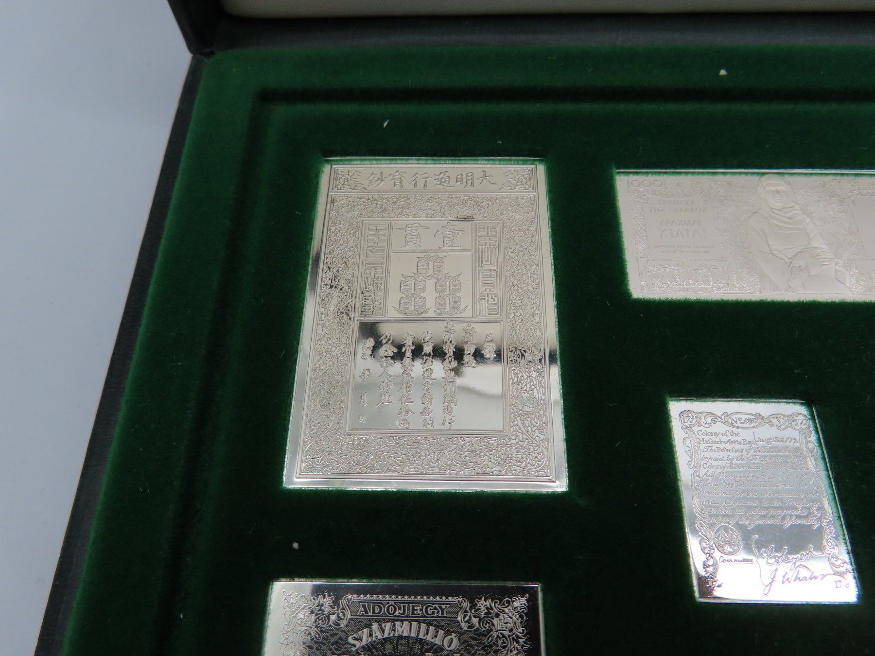 Metalli preziosi: Franklin Mint Silberbanknoten 925 – Usato da Reinach BL venduto da WBZ-Flohmarkt 5