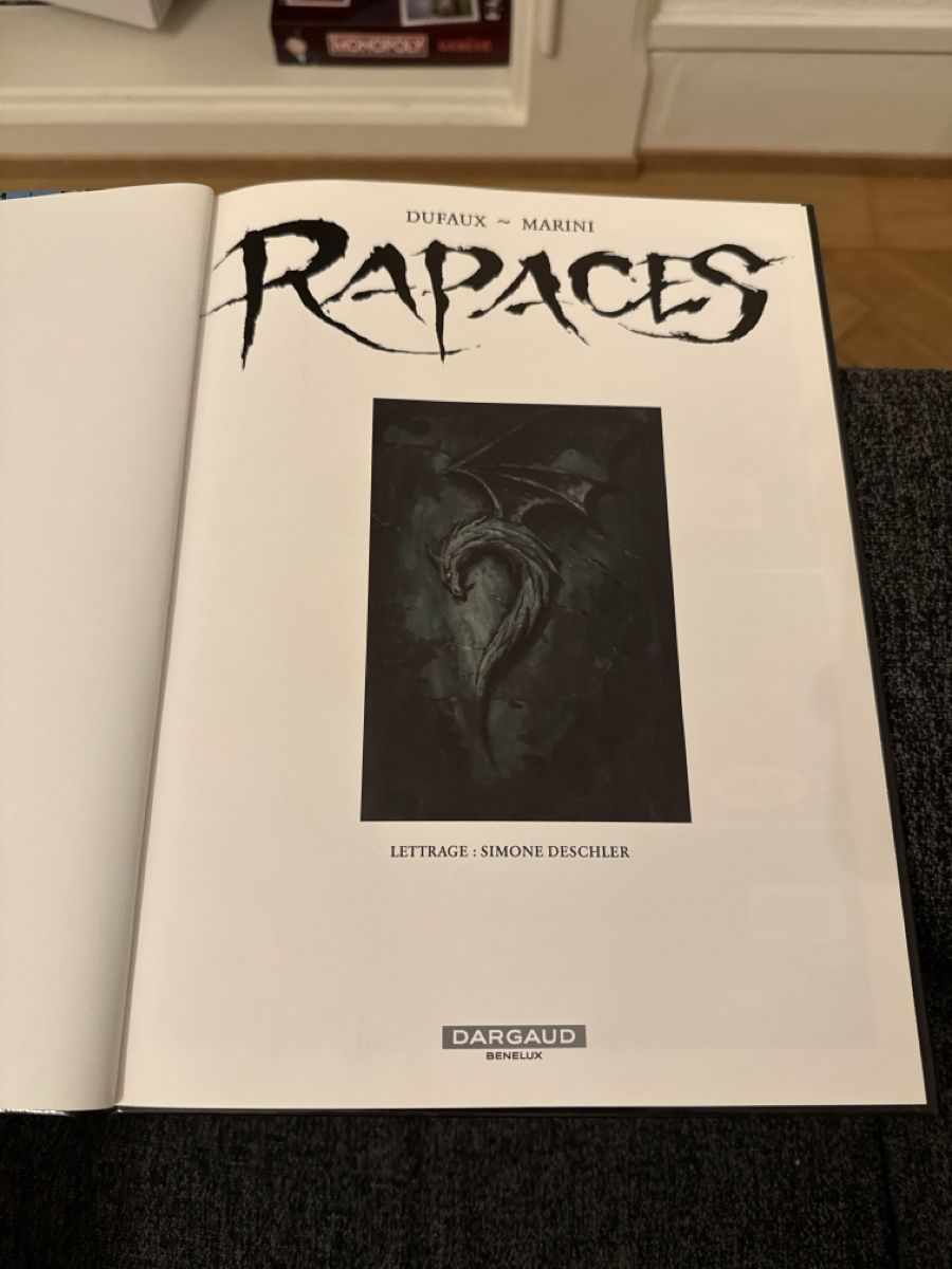 Fumetti: BD RAPACES - TOME 3 - PREMIÈRE ÉDITION 2001 – Nuovo (secondo la descrizione) da Genève venduto da Emorejac 1