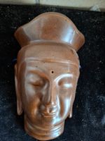 Buddha Maske, Wandmaske, Keramik, für Innen & Aussen