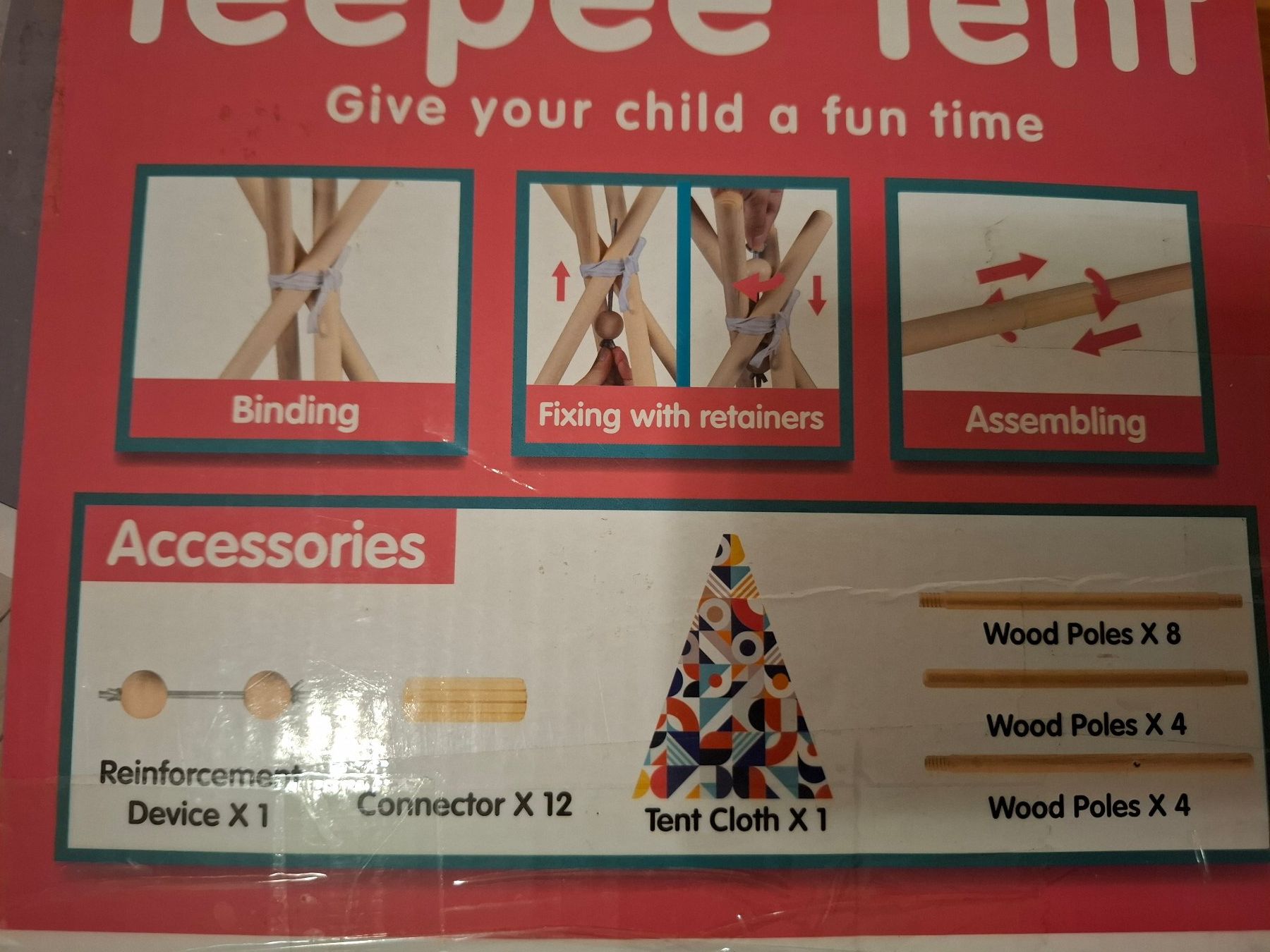 Jouets: Kinder Spielzelt Tipi – Neuf avec emballage d'origine à Büsserach par 11naomi 1