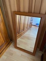 Grand miroir en bois massif, parfait pour votre intérieur!