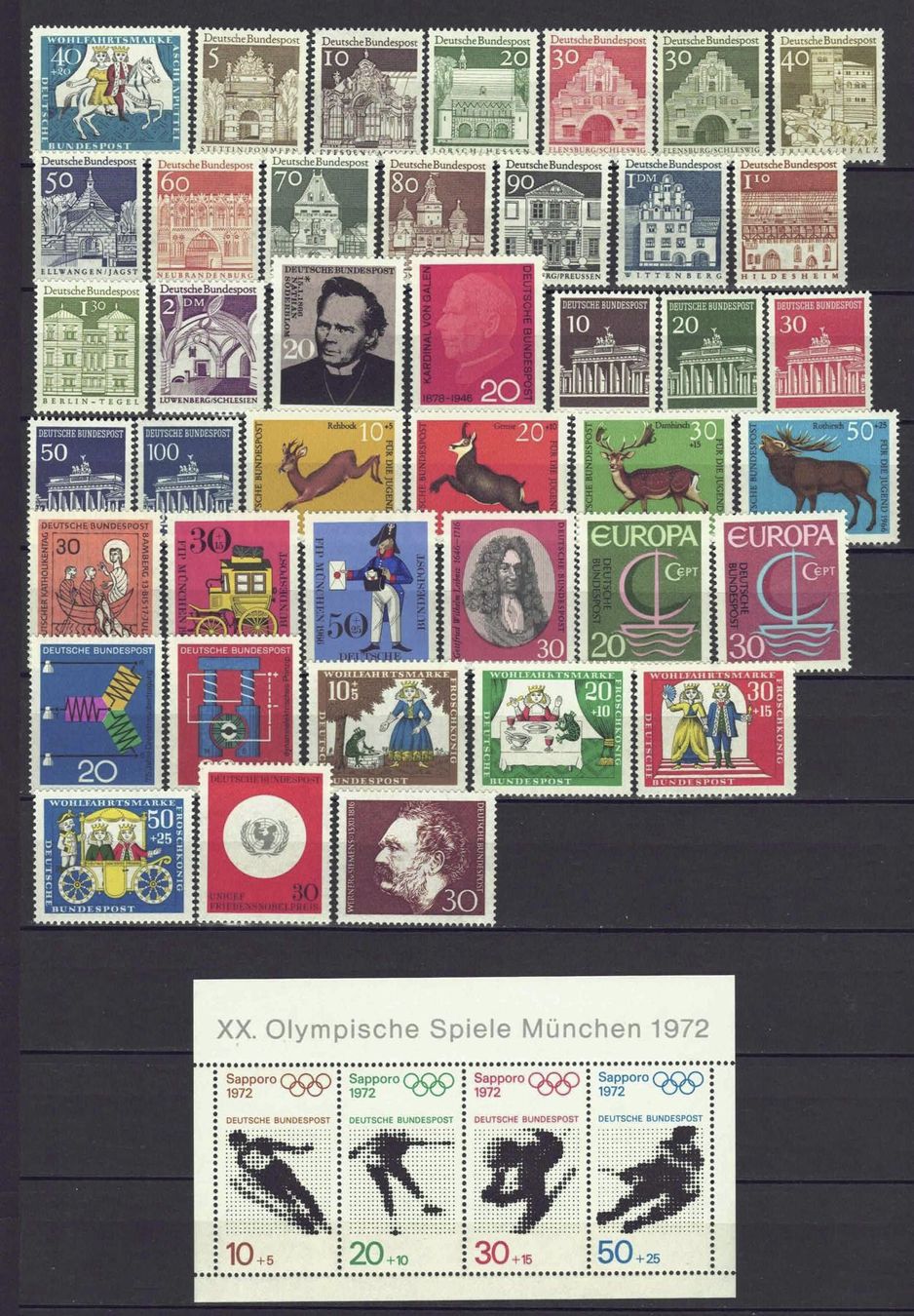 Tous les timbres: BRD Komplettausgaben ab 1964 postfrisch** – D'occasion à Basel par Pfefferschootte 1
