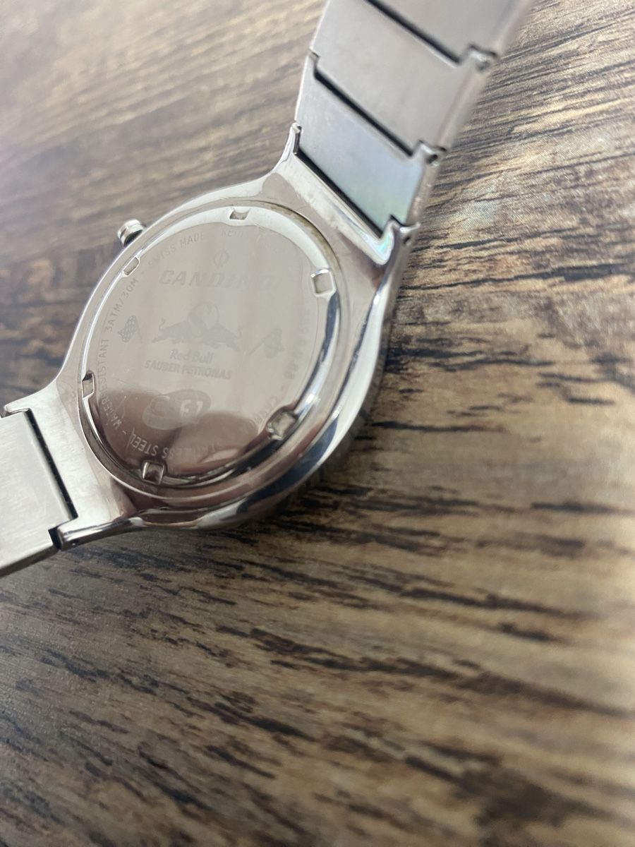 Candino Uhren: Candino Sauber Red- Bull Uhr – Gebraucht aus Tann von Corolla70-74 1