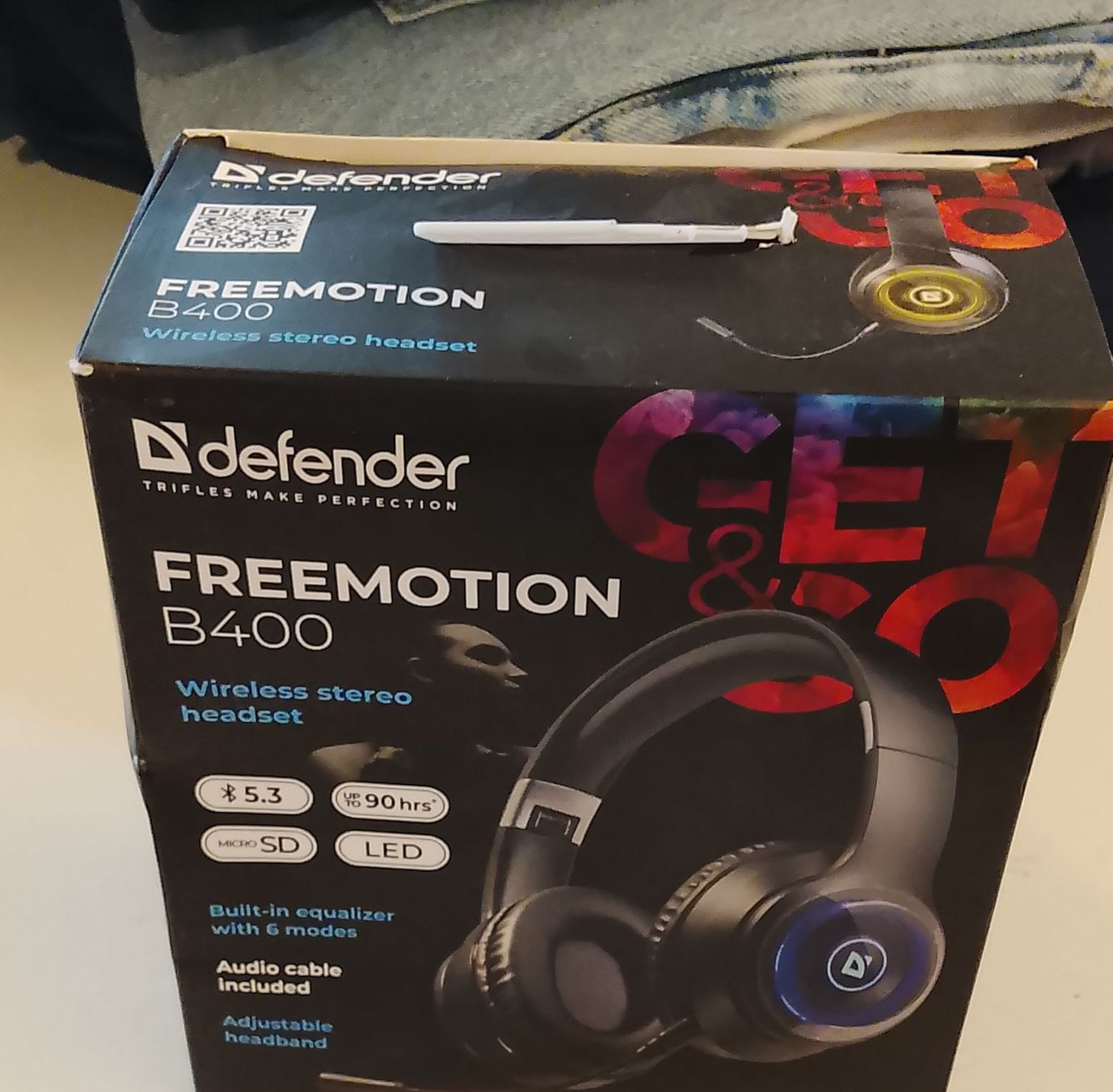 Cuffie: Defender Freemotion B400 Wireless Headset NEU OVP 90 Stunden – Nuovo e nell'imballaggio originale da Effretikon venduto da SEMOUNA 4