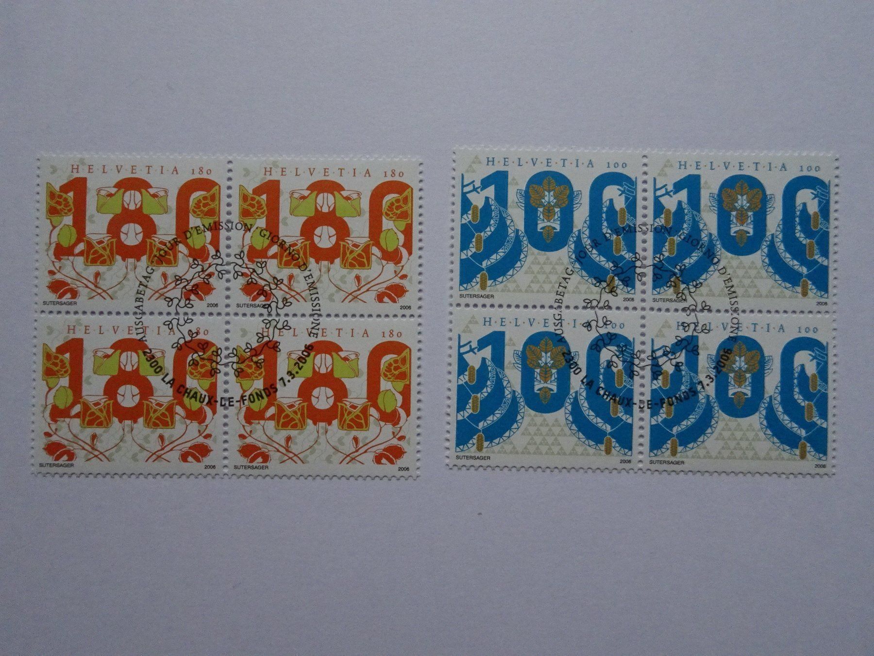Tous les timbres: 2006 – Neuf (Voir description) à Aadorf par Chnorli-Furz
