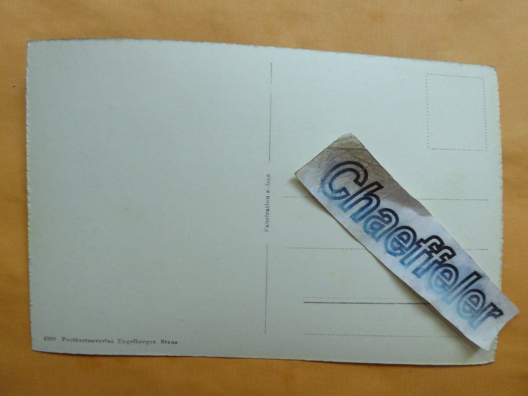Cartoline postali: Restaurant Grimselblick, Grimmsel-Pass- – Usato da Zürich venduto da Chaeffeler 1