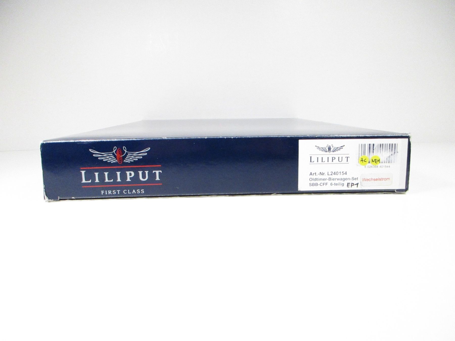 Liliput Modelleisenbahnen: Liliput H0 240154 SBB CFF Oldtimer-Bierwagen-Set (AC) – Neu und originalverpackt aus Olten von Heinrich875 9