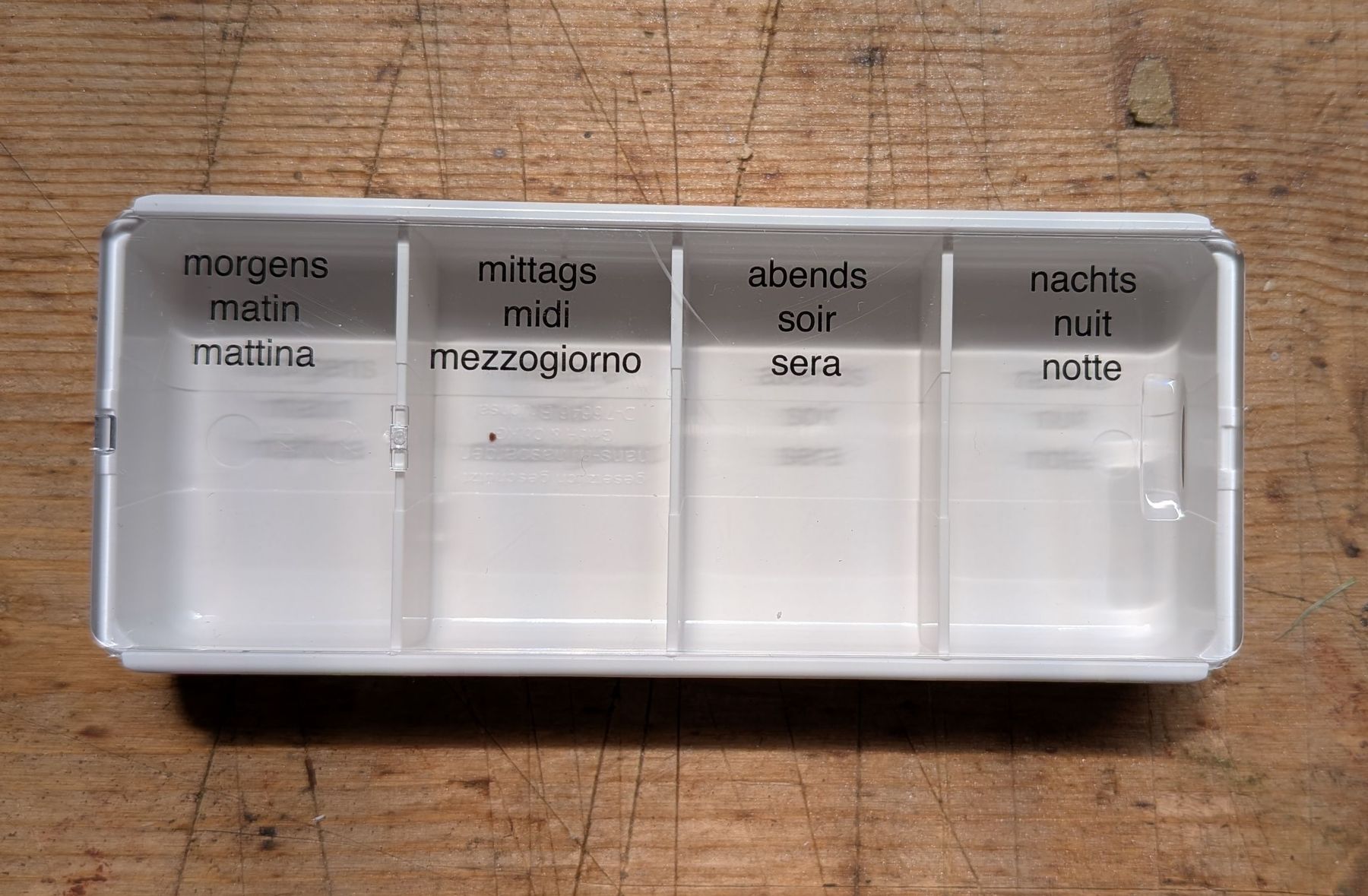 Behälter & Ähnliches: Pillendispenser - Wochenorganisation – Neu (gemäss Beschreibung) aus Bassersdorf von Thg31 1