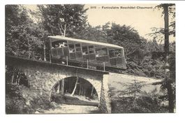 Funiculaire Neuchâtel - Chaumont (NE) Standseilbahn - 1912