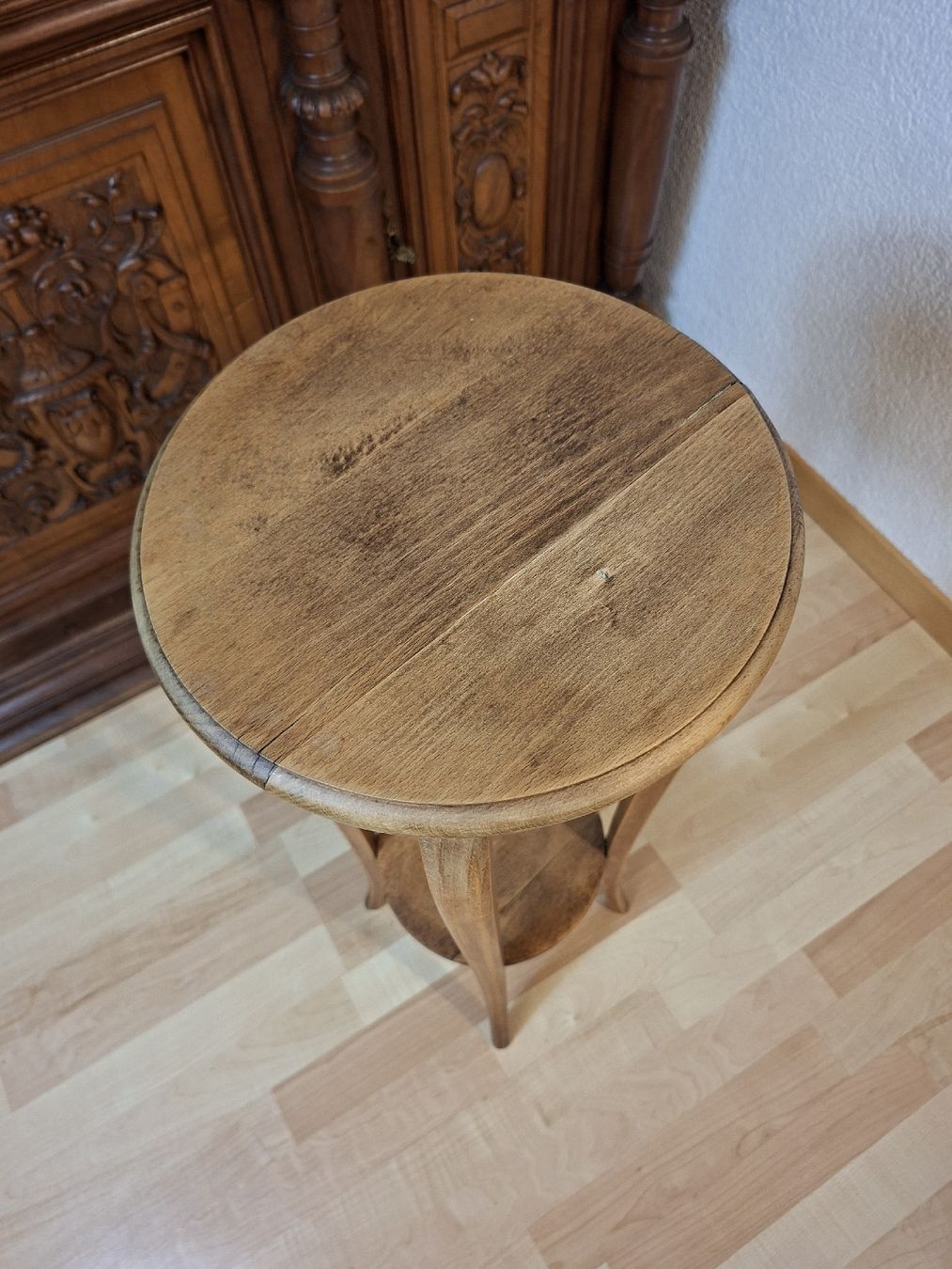 Altro per la casa: Antiker Blumenstaender Holz Blumentisch Jugendstil – Usato da Steffisburg venduto da ZeitReise_ 2