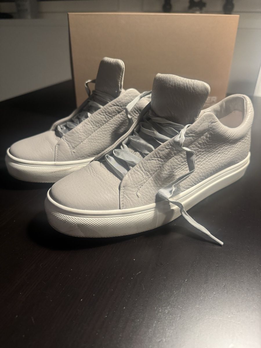 Kennel + Schmenger Damenschuhe: Kennel & Schmenger Leder Turnschuhe Gr. 39 hellgrau – Neu (gemäss Beschreibung) aus Zürich von Jen10 5