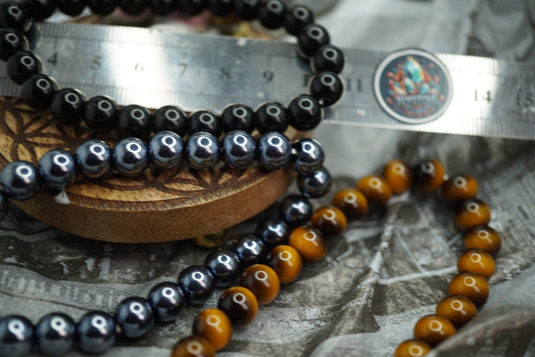 Mineralien & Heilsteine: 3 Kugel Armbänder    ab 1.-      (Räumung!) – Neu und originalverpackt aus Eschenbach SG von topstone 6