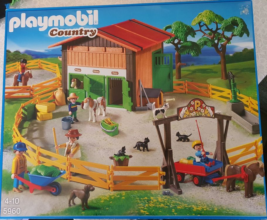 Fabelhafte Playmobil Country Ponyhof Ebenbild