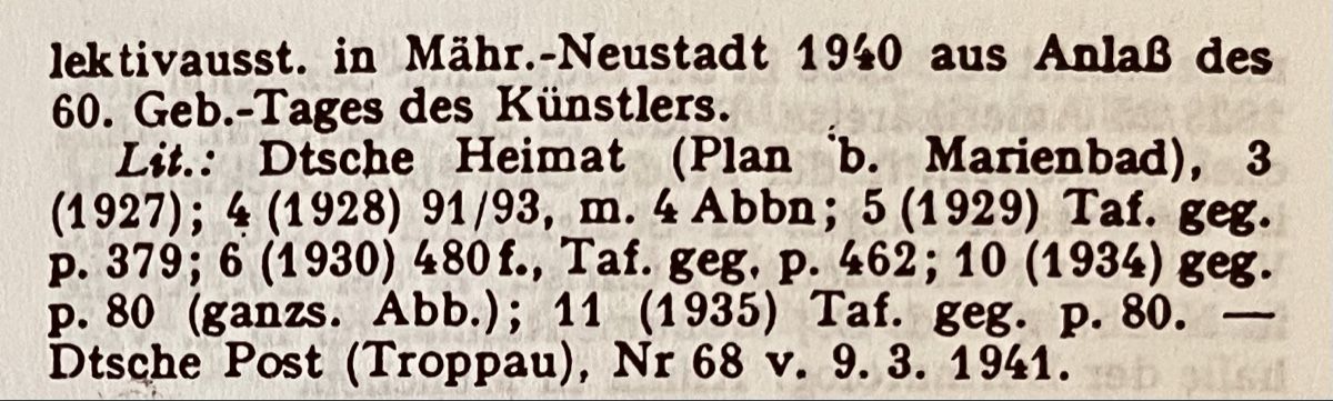 Dipinti: Gustav Brauner (1880-1966) – Usato da Grosshöchstetten venduto da Perle1951 5