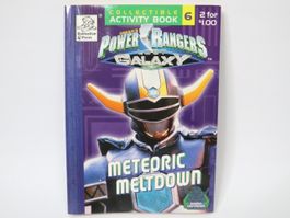Power Rangers Galaxy - Meteoric Meltdown Activity Book Nr 6