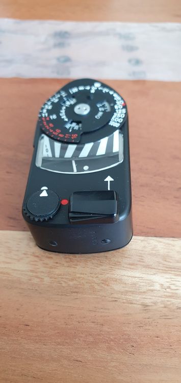 Leica Appareil photo: Leica Meter MR-4 original rar Schwarz Painting neu mit OVP – Neuf avec emballage d'origine à Zürich par Leica.C89 5