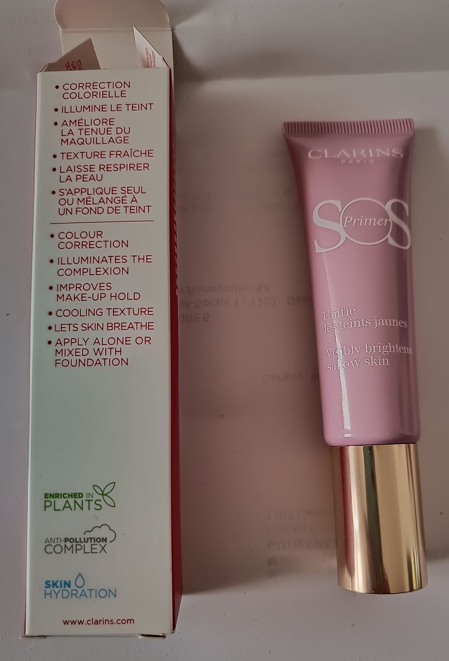 Clarins Make-up: TEINT SOS PRIME CLARINS – Nuovo e nell'imballaggio originale da Genève venduto da Kamajan 1