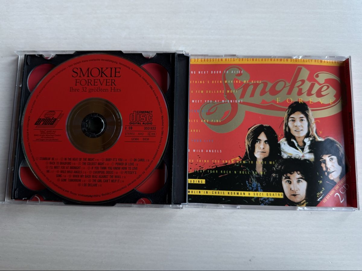CDs: Smokie - Forever, Ihre 32 grössten Hits - 2CD – D'occasion à Oberried Brienz par Chyara 3