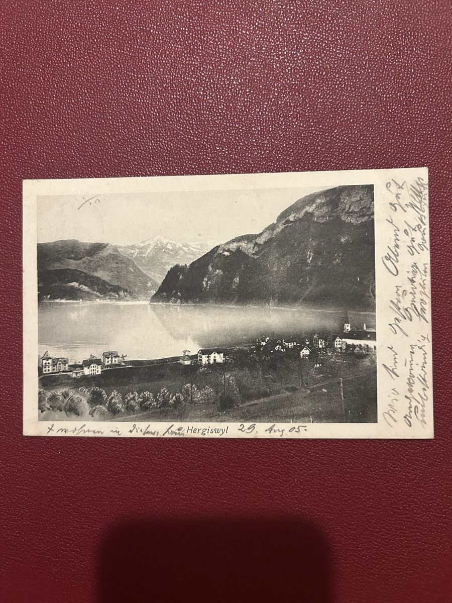 Ansichtskarten: Hergiswyl 1905 – Gebraucht aus Breganzona von Milesbo