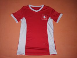 Schweiz T-Shirt Suissse Rot/Weiss - Top Zustand! Gr. 152