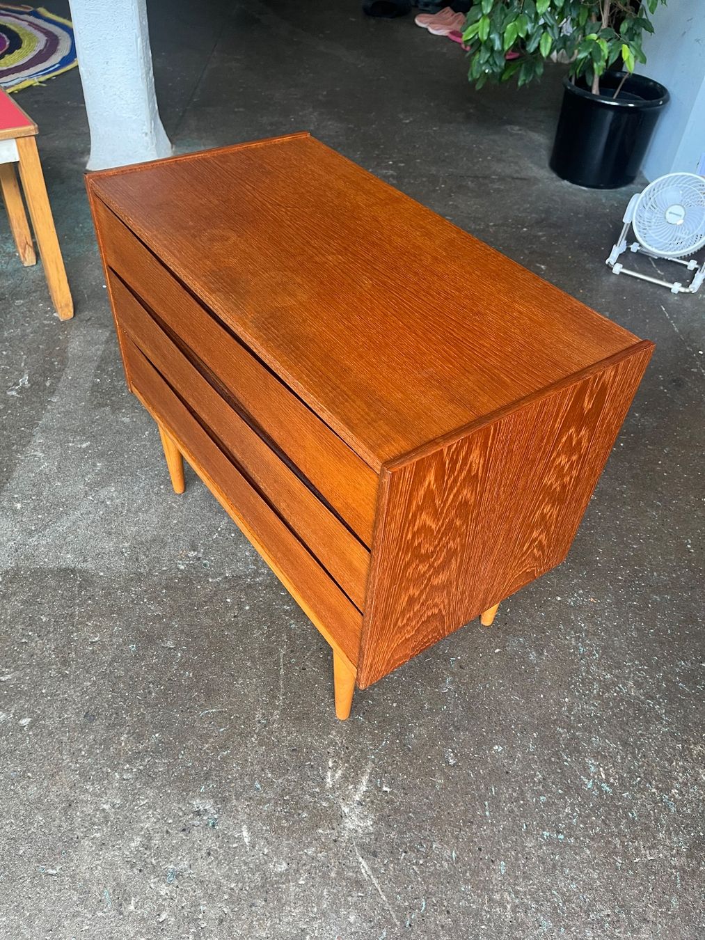 Cassettiere: mid-century, vintage, lowboard/kommode mit schublade – Usato da Zürich venduto da sbr18 1