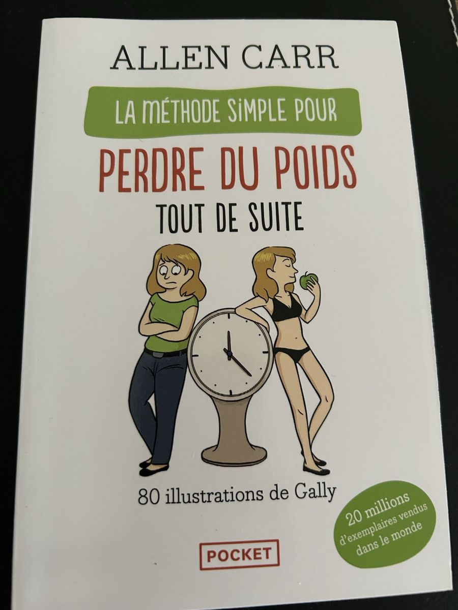 Libri: Allen Carr, Méthode simple pour perdre du poids, comme neuf! – Nuovo e nell'imballaggio originale da Vich venduto da NatachaCK