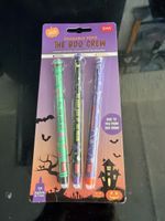 Set von 3 Radierbaren Gel-Stiften Halloween Motiv