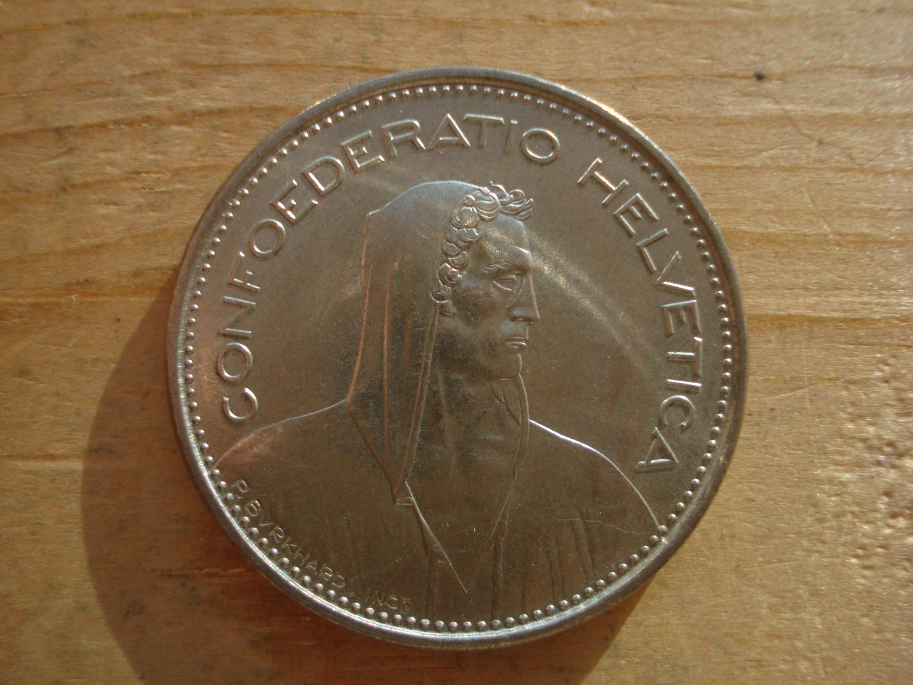 Tutti le monete: (S) 5 Franken 1982 STGL – Usato da Erlach venduto da Net-Coins 1