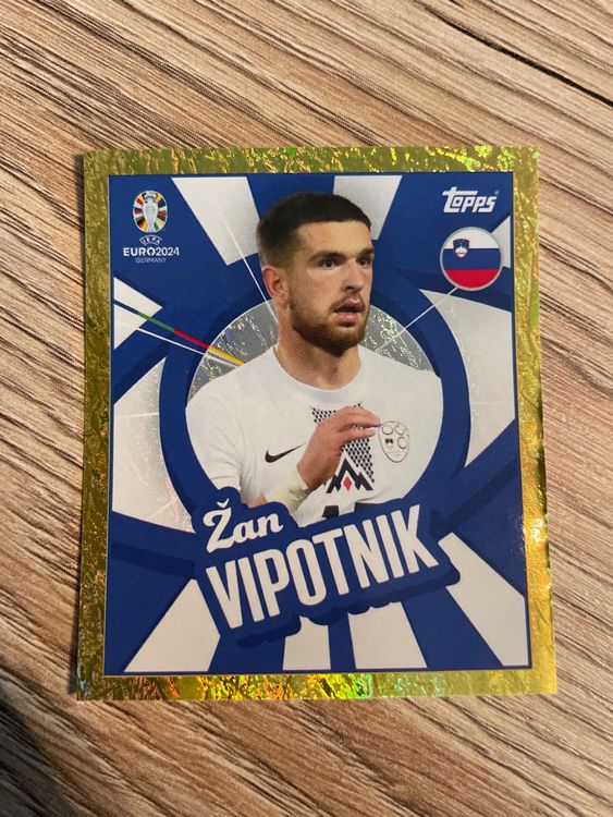 Topps Euro 2024 Vipotnik SVN PTW ORANGE (sehr selten) (Neu (gemäss