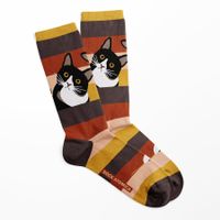 BUNTE DESIGN SOCKEN-Cats- Other Animals Oh Hello Peek (Small