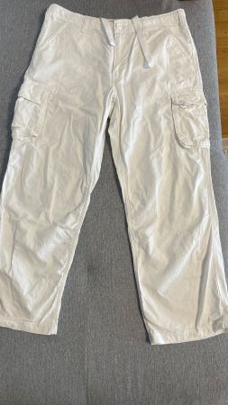 Herren Cargohose weiss Grösse 33/32 guter Zustand